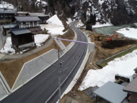 飛騨市宮川町塩屋地内 舗装新設工事