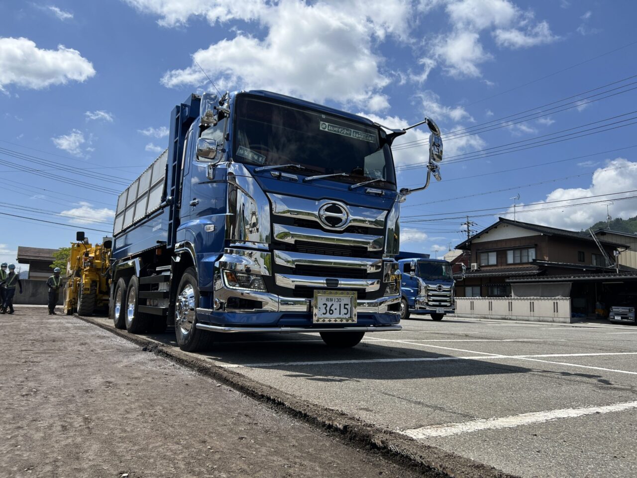 7月6日(木)　舗設に向けて着々と