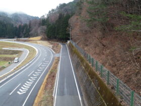 旧主要地方道 古川清見線舗装工事（古川町平岩他地内）