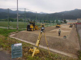 杉崎公園駐車場舗装整備工事（古川町杉崎地内）