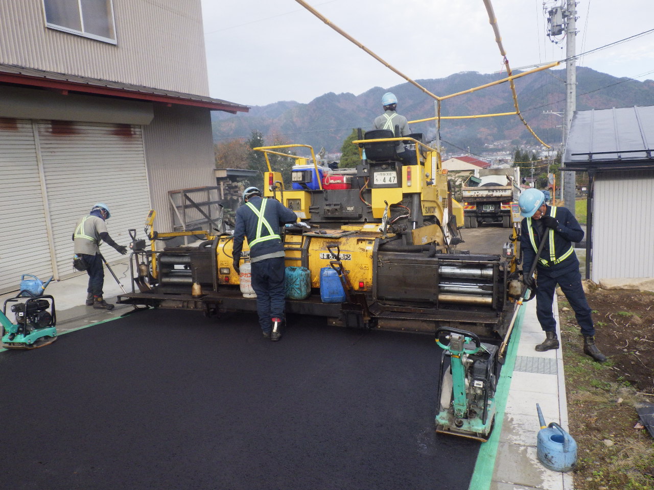 市道高野スキー場線道路改良工事（古川町高野地内）